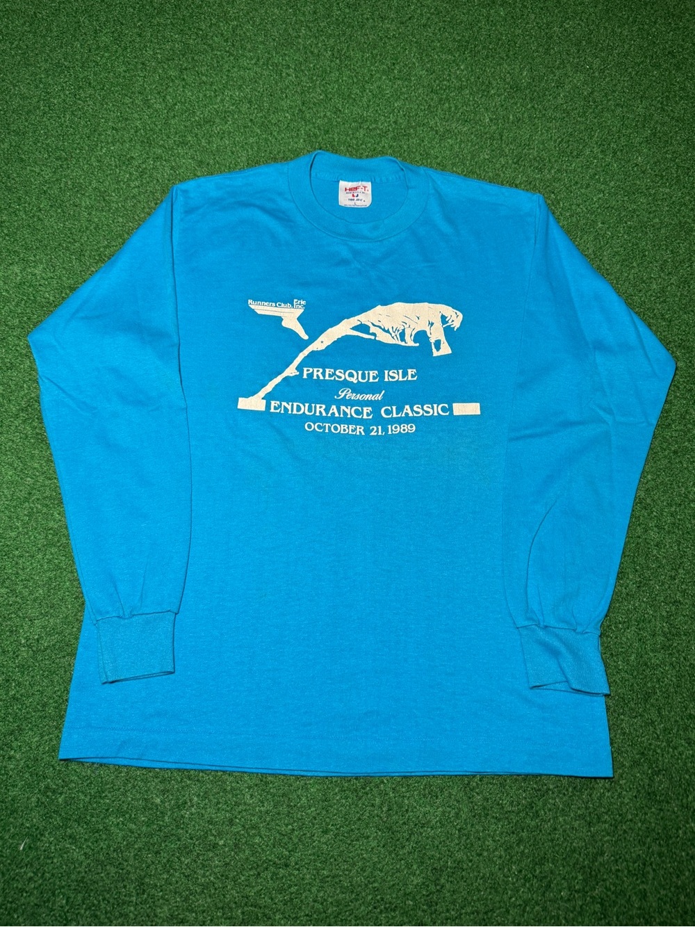 Presque Isle Vintage Running T Shirt 80s Erie Pa Long Sleeve Retro Shirt Runner